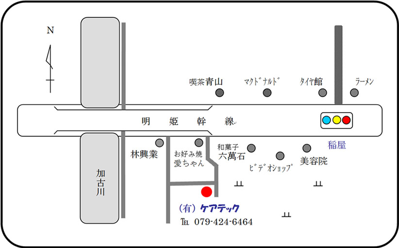 ケアテック地図